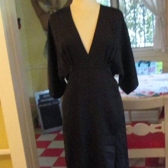chinese dress ladies Dark Hunter Green Leather Manon Dress